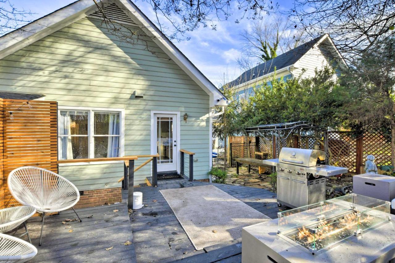 Home With Outdoor Oasis In Downtown Raleigh! Bagian luar foto
